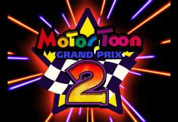 Motor Toon Grand Prix 2 Title Screen